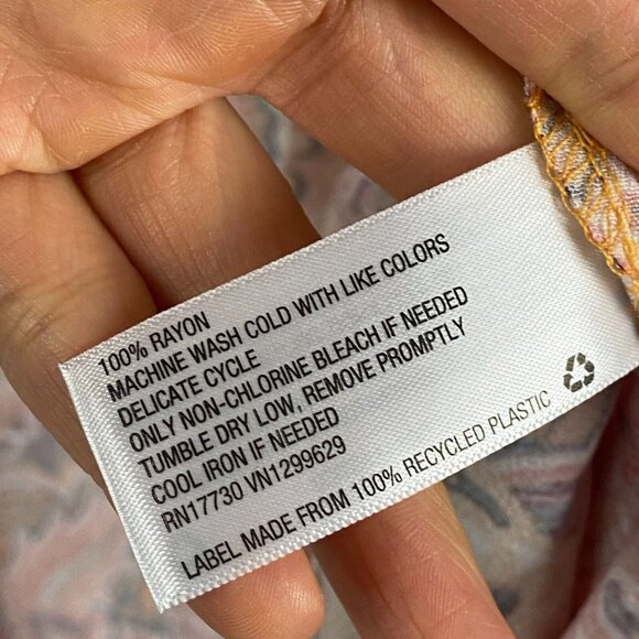 Knox Rose Boho Kimono Cardigan Size 2X / 3X Floral Multicolor Open Front - Picture 6 of 10